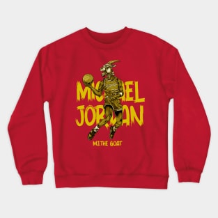 mj the goat Crewneck Sweatshirt